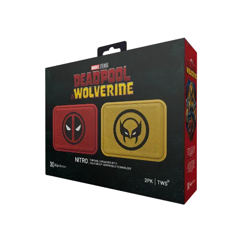Klipxtreme Nitro Kit Deadpool & Wolverine Parlantes TWS - Imagen 2