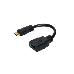 Adaptador Unnotekno Mini HDMI (Macho) a HDMI (Hembra)