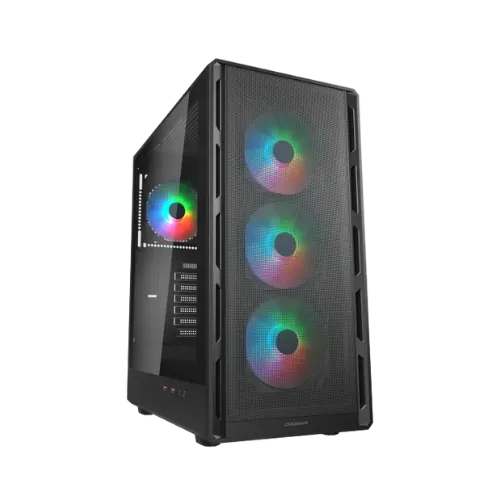 Case Cougar Airface Pure RGB Black